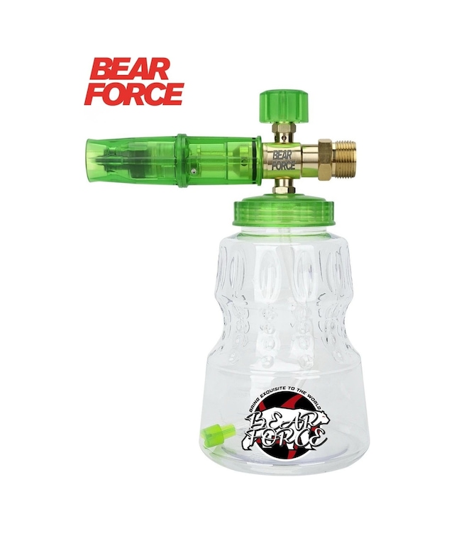 Robeve Bear Force Foam Lance Köpük Yapıcı Aparat 1l Köpük Aparatı Basınçlı Yıkama Makineleri Için Köpük Aparatı Çift Nozzle İle Birlikte Foam Canon M22 Dişli Bağlantılı