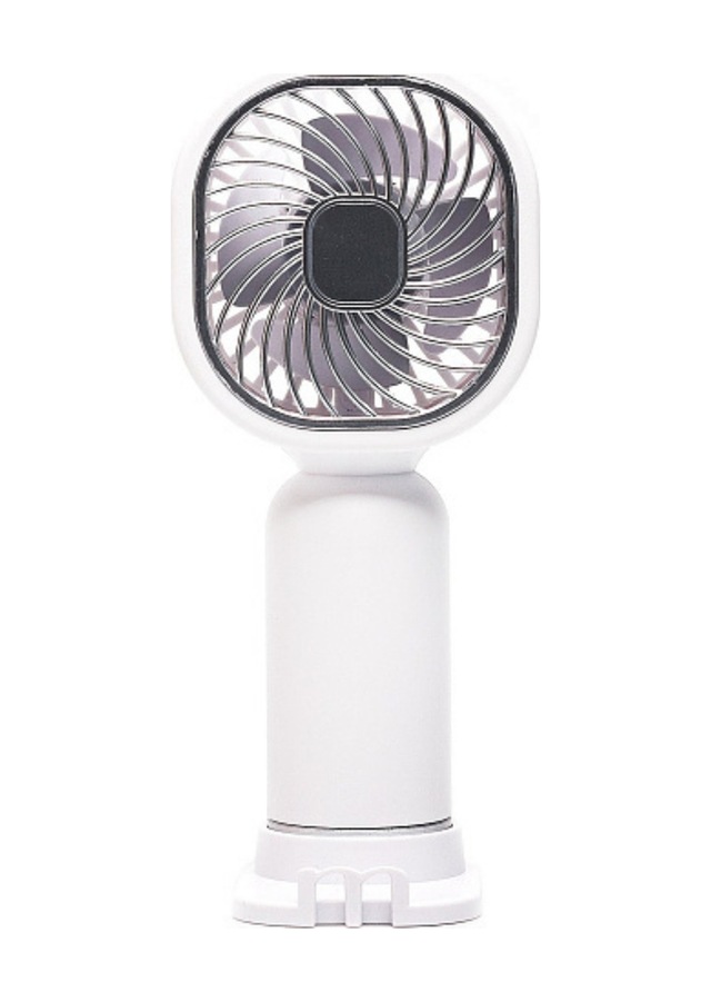 Taşınabililir Mini Usb Şarjlı El Masaüstü Vantilatör Fan Soğutucu Ym88206 Beyaz