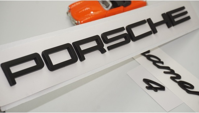 Porsche Panamera 4 Bagaj 3M 3D Abs Yazı Logo Amblem Seti (549214608)