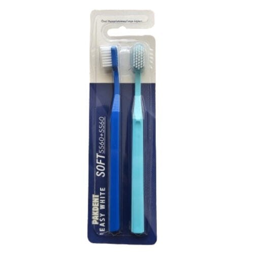 Pakdent Easy White 5460 Diş Fırçası Yumuşak 2'li