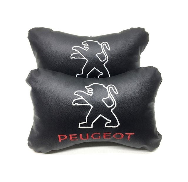 Peugeot Deri Boyun Yastığı 2 Li