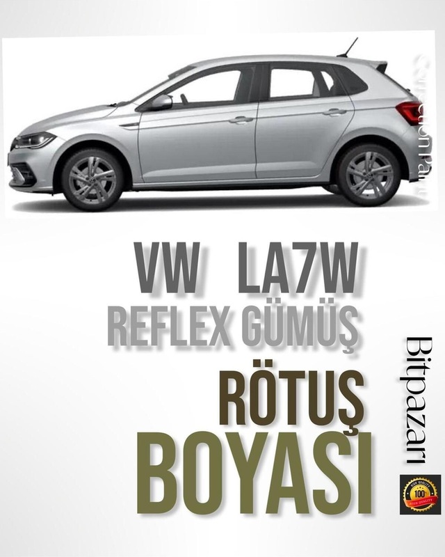 Volkswagen Polo, Golf, Passat , Caddy , Reflex Gümüş La7w Uyumlu Rötuş Boyası 25ml.
