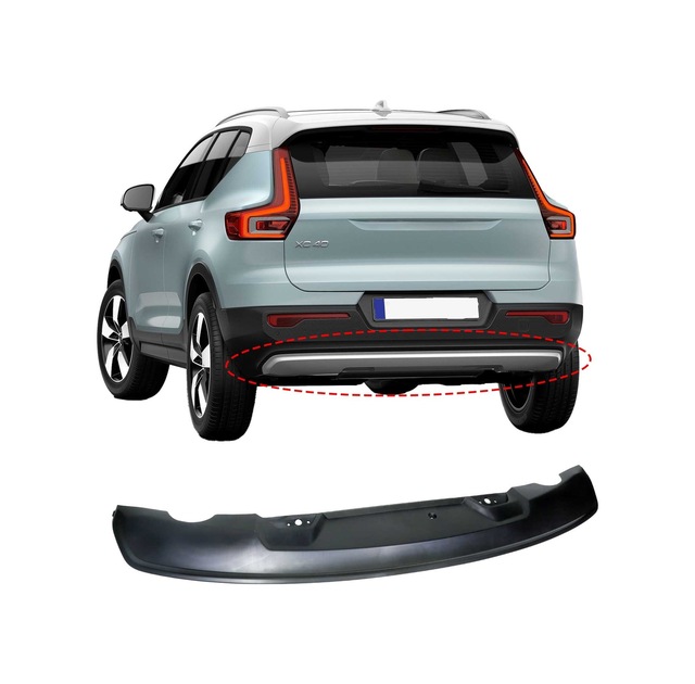 Volvo Xc40 Arka Tampon Eki Spoiler Difüzör 2017 2026