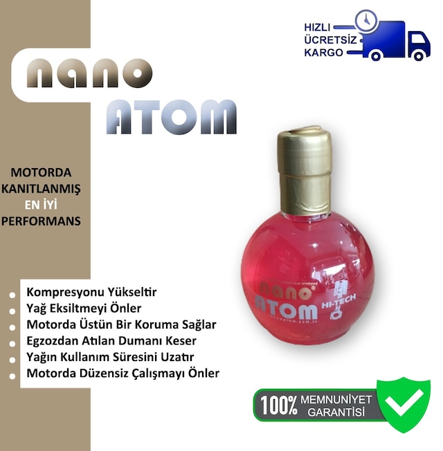 Nano Atom Duman Kesici Motor Koruyucu
