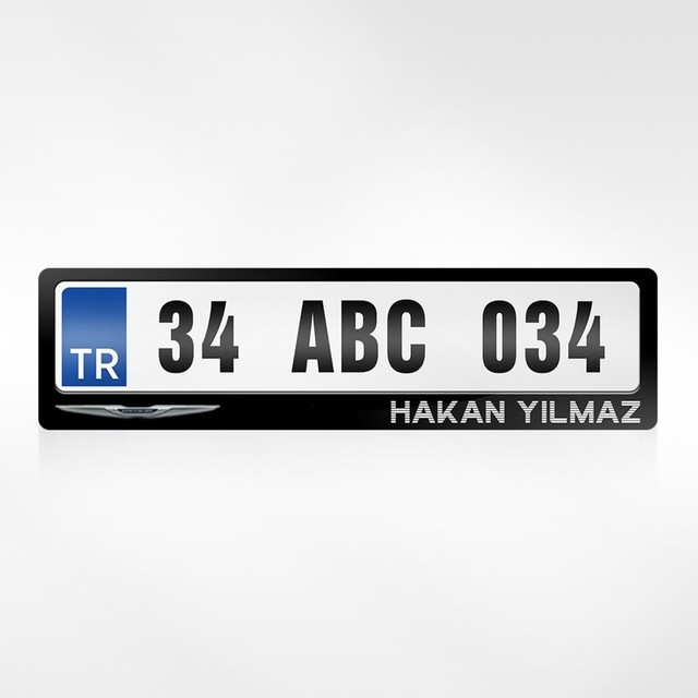 Kişiye Özel Isimli Chrysler Logolu Plakalık 264845217