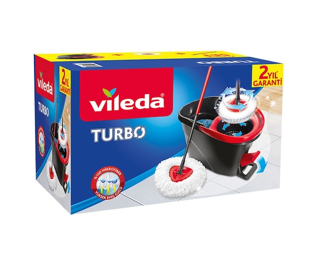 Vileda Turbo Pedallı Temizlik Seti