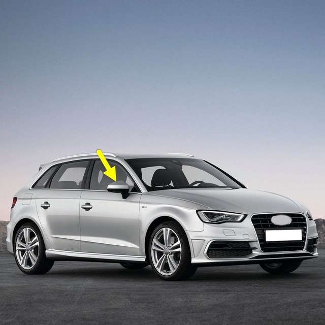 Audi A3 Sportback 2013-2016 Sağ Dış Dikiz Ayna Kapağı 8v0857528d