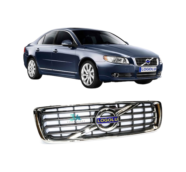 Volvo S80 Ön Tampon Panjur Logolu 2007-2013