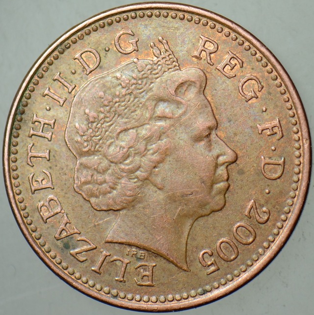 Birleşik Krallık 1 Penny 2005 Kraliçe Iı. Elizabeth-ingiltere. 58663578