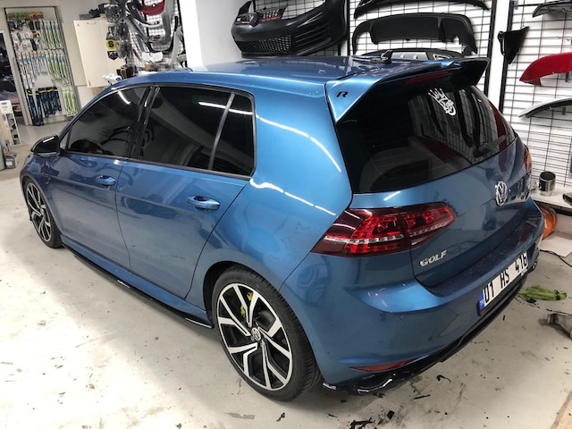 Golf 7 Mk7 2012-yan Marşpiyel Lip Marşbiyel Lipi Piano Black