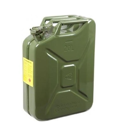 Knc 20 Lt Yeşil Metal Yakıt Bidonu Kc020-8g K 6212001003