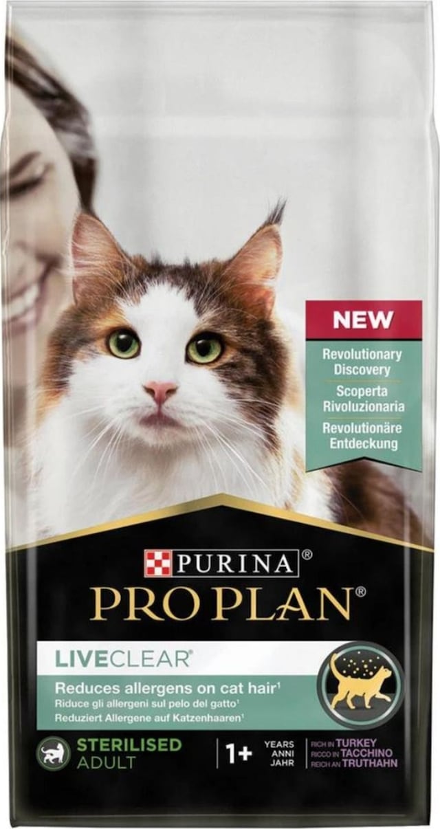 Purina Pro Plan Liveclear Hindili Kısırlaştırılmış Yetişkin Kedi Maması 7 KG