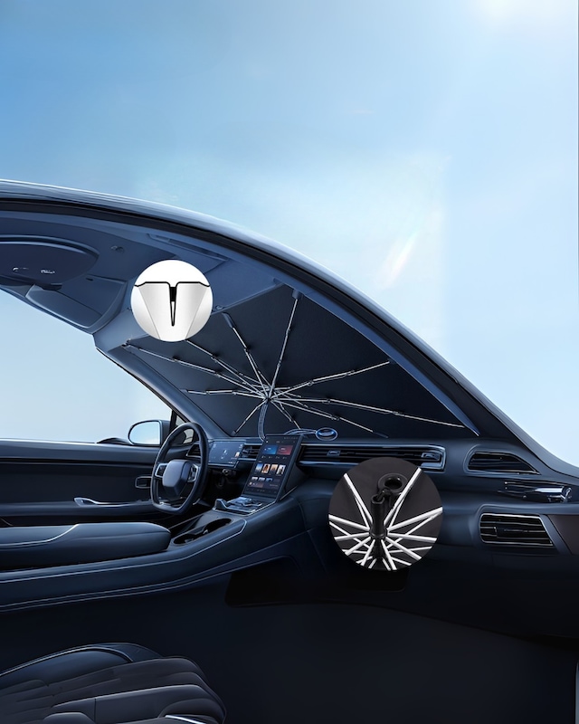 Depomıx Citroen C3 Aircross, Peugeot 3008, Skoda Kamiq, Seat Ateca, Hyundai Kona Uyumlu Oto Şemsiye