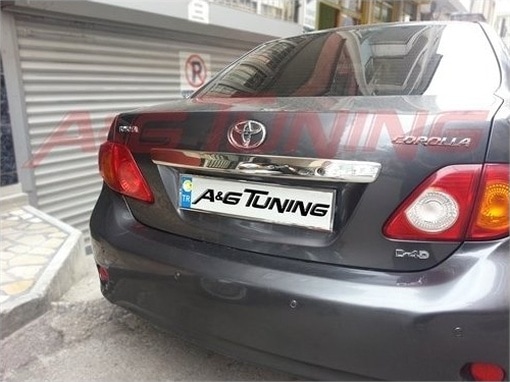 Toyota Corolla Krom Bagaj Çıtası 2007-2010 Paslanmaz Çelik N11.6175