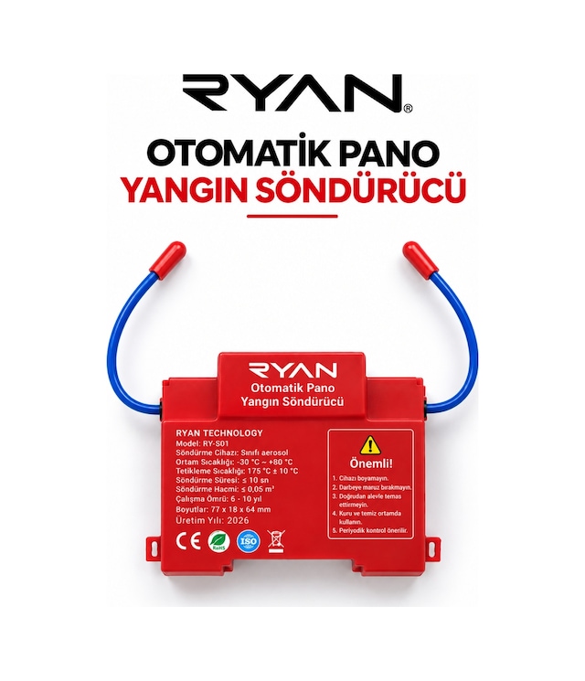 Elektrik Panosu Otomatik Yangın Söndürücü Ry-ys01