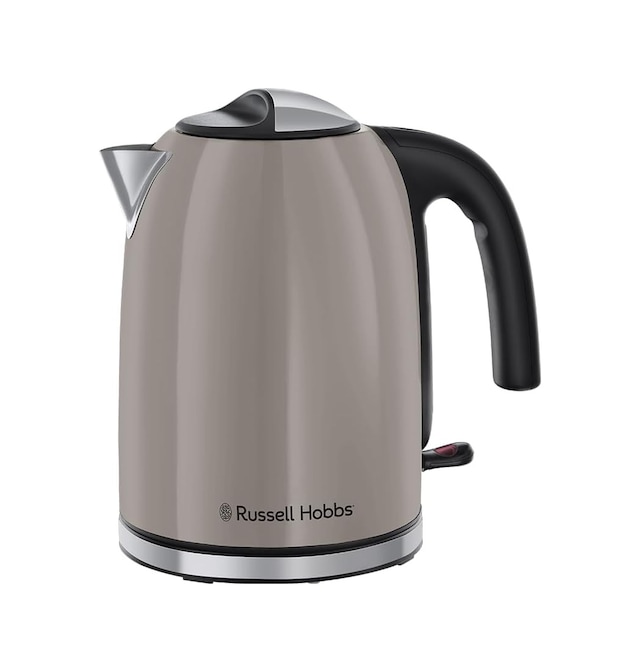 Russell Hobbs Elektrikli Su Isıtıcısı 1,7l, 2400w Colours Plus Moca Paslanmaz Çelik, Su