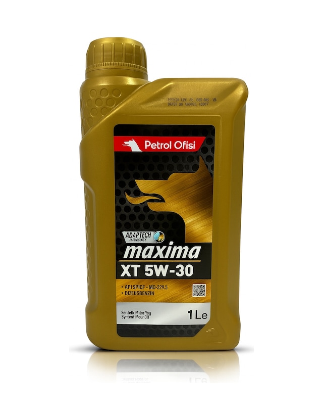 Petrol Ofisi Maxima Xt 5w-30 Sentetik Motor Yağı 1 Litre