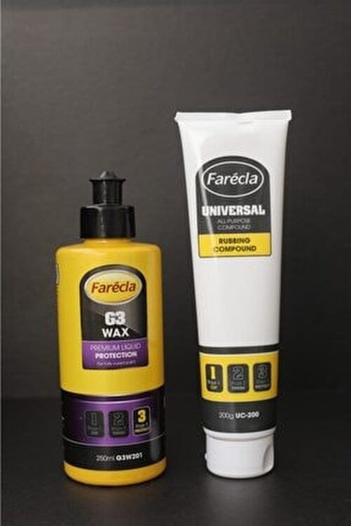 250 Ml G3 Wax Cila Ve 200 Gr Farecla Çizik Tüp Pasta