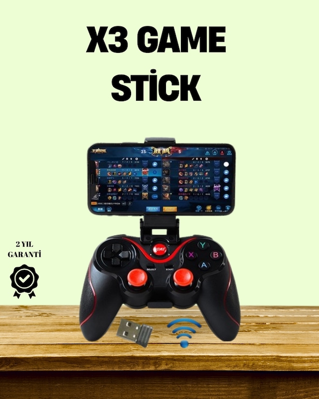 Ergonomik Tasarımlı Şarjlı Kablosuz Gamepad Diğer
