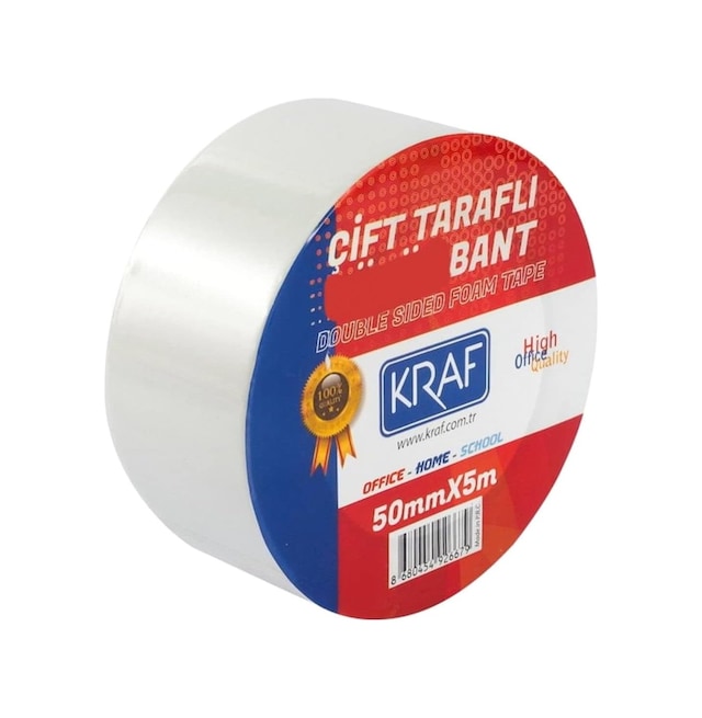 Çift Taraflı Bant 50mmx25m Diğer