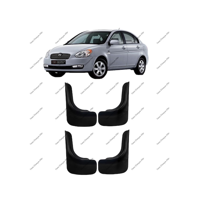 Hyundai Accent Era 4lü Paçalık, Çamurluk, Tozluk HYU0UX003
