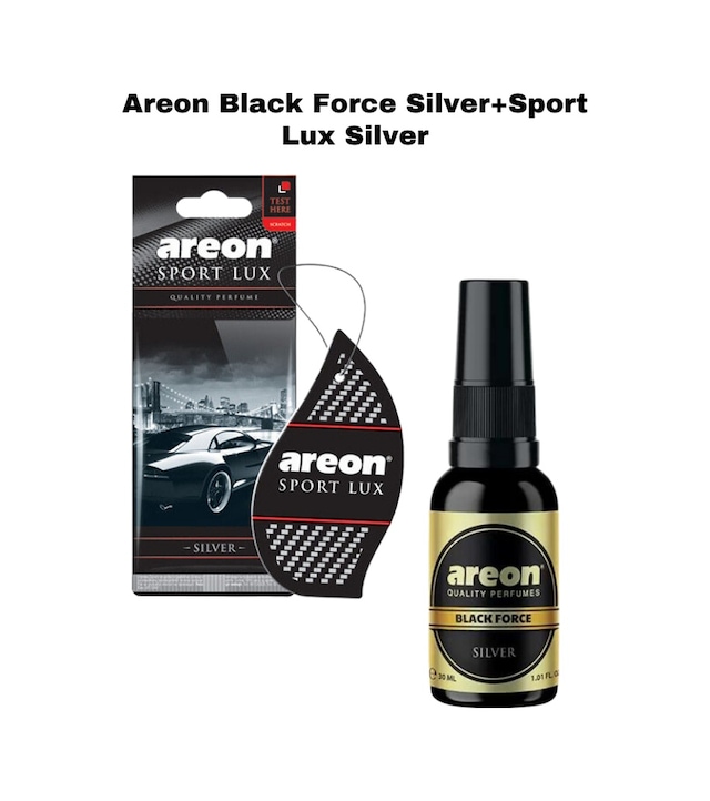 Areon Black Force Silver Sprey+sport Lux Silver