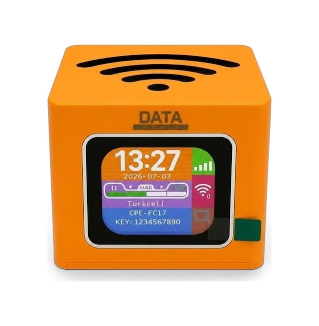 Data Force Cpe-051 4g Lte Sim Kartlı Wifi 6 Taşınabilir Şarjlı Modem 1port