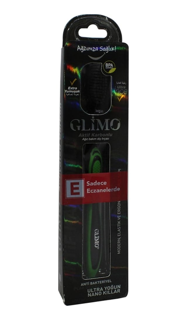 Glimo Aktif Karbonlu Ağız Bakım Diş Fırçası