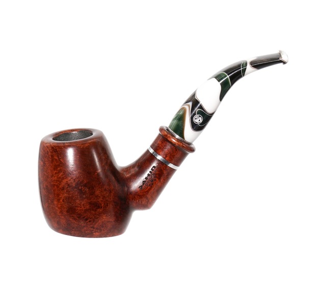 Şahin Outdoor 5 Yıldız 9mm. Filtreli Akrilik Saplı Pipo 260202