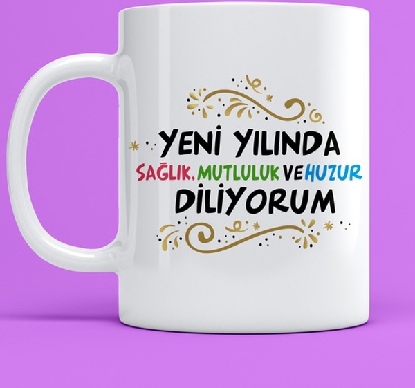 Yeni Yıl Kupa Bardak-3