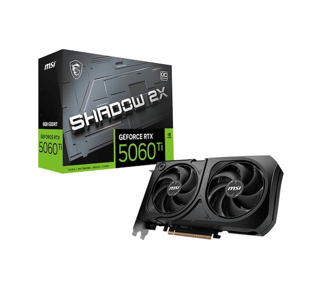 Msı Shadow 2x Plus Geforce Rtx 5060 Ti Oc 8gb Gddr7 128bit Hdmı/dp Ekran Kartı