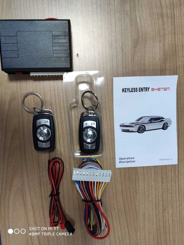 Oto Açma Kapama Sistemi Kumandalı 12 Volt 1012