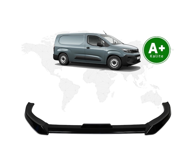 Opel Combo Panelvan Ön Lip Parlak Siyah 2024 Model Ve Sonrası