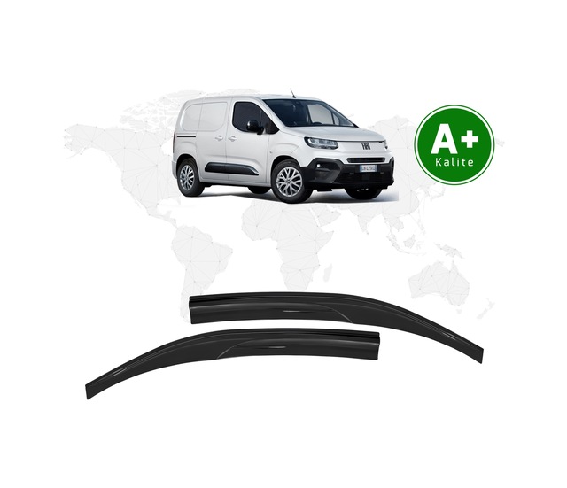 Fiat Doblo Cam Rüzgarlığı 2'li 2024 Model Ve Sonrası