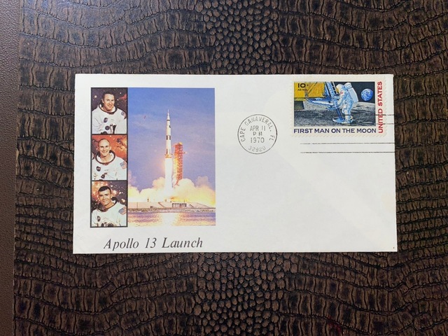 Usa Amerika Fdc 1970 Apollo 13 Launch İlk Gün Zarfı Teşhir Ürün