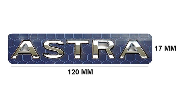 Astra Bagaj Yazısı - Opel Astra Bagaj Yazısı - Opel Astra Arka Bagaj Yazısı - Astra Bagaj Yazisi