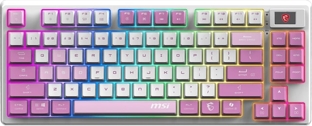 Msı Forge Gk600 Tkl Wıreless Vıolet Tr Rgb Mekanik Gaming Ckckmsı0009