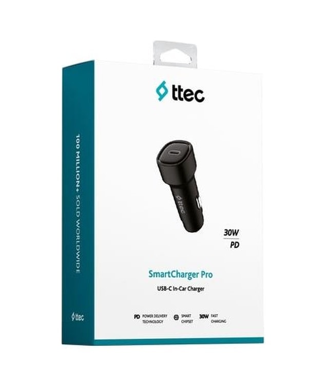 Ttec Smartcharger Pd 30w Araç Hızlı Şarj Aleti 2ckp01s Siyah