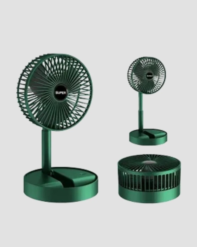 Pratik Katlanabilir Mini Fan 3 Kademeli Soğutma Şarjlı