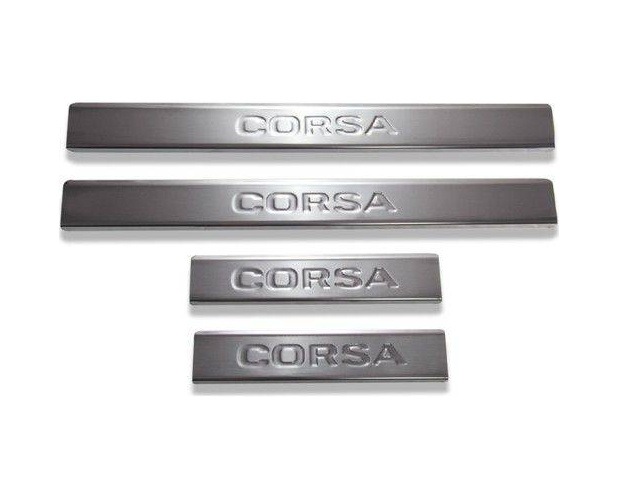 Opel Corsa C Krom Kapı Eşiği 2000-2007 Arası P.Çelik
