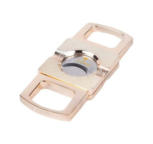 Cohiba Rose Gold Sehpalı Metal Puro Makası Kesici - Trp6984