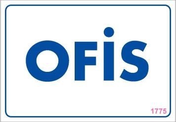 Buradabulabilirsin Ofis Uyarı Levhası 17,5x25 Kod:1775 Nl