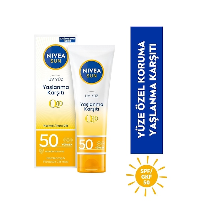 Nivea Sun  & Leke  Yüz Güneş Kremi Spf 50 50 ML