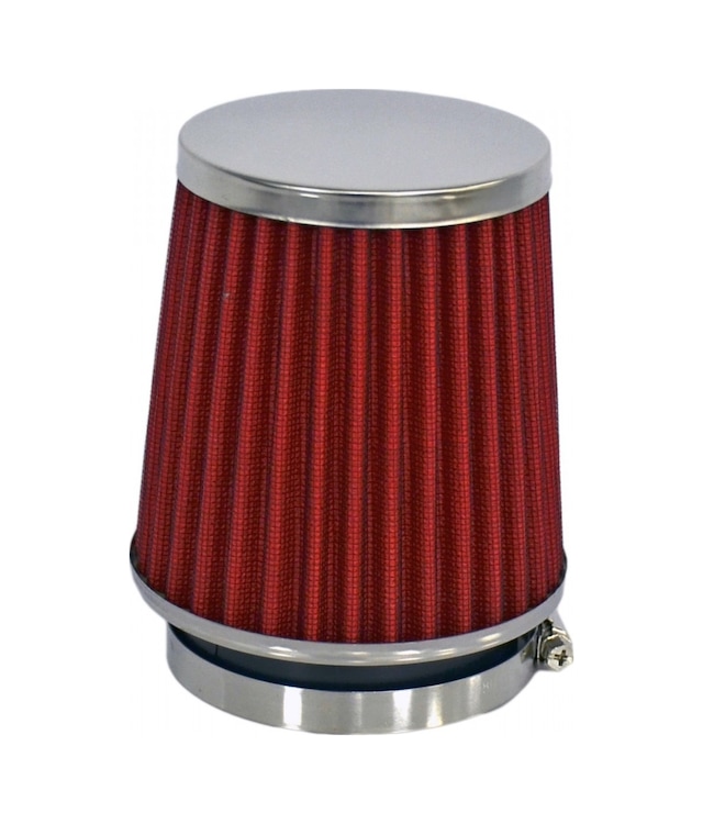 Carub BR4686101 Tuning Hava Filtresi 2 Aparatlı Krom-Kırmızı