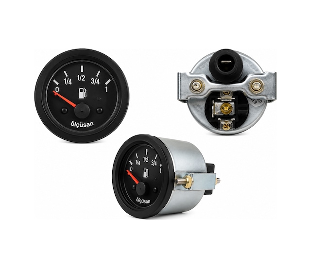 Ölçüsan 210106/a Yakıt Göstergesi 12v Ø52 Mm Bmc Fatih