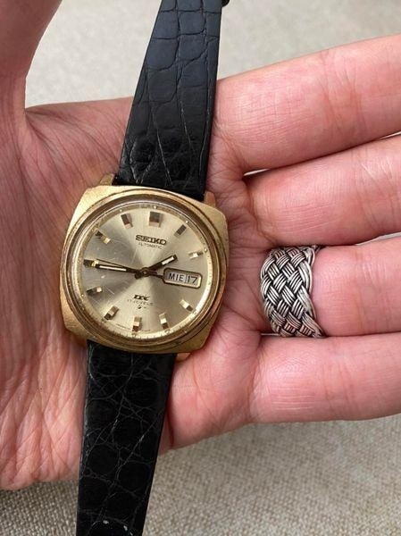 Seiko DX 36 mm Deri Kordon Vintage Erkek Kol Saati 6106-7129T 2. Teşhir Ürün