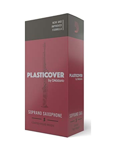 Rico Plasticover Soprano Saksafon İçin Yapraklar Kalınlık 1,5 5 Adet