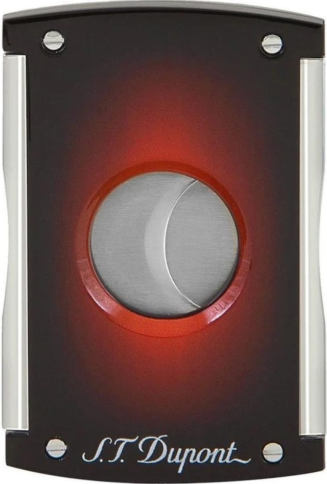 S.t. Dupont Maxijet Sunburst Kırmızı Puro Kesici 3414