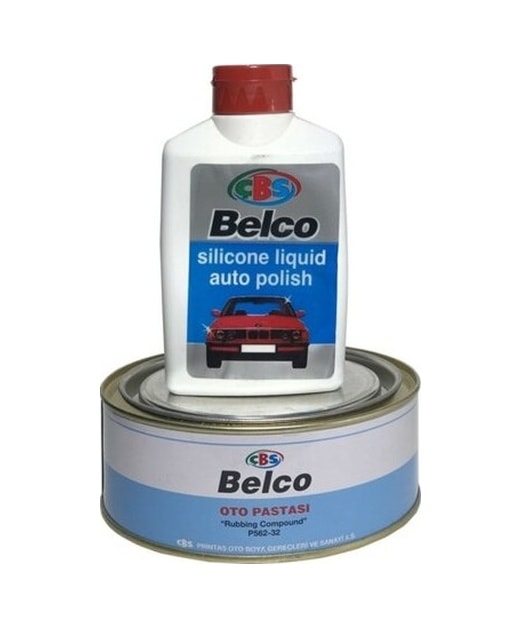 Çbs Belco Silikonlu Cila 250 Ml ve Pasta 500 Gr