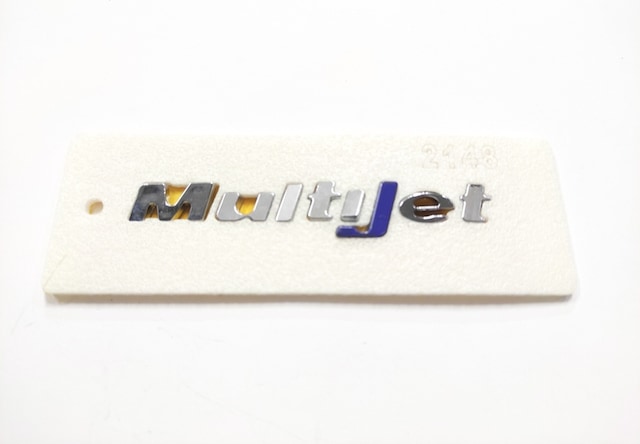 Fiat Multijet Mavi Arma Bagaj Yazısı Yapıştırma 12cmx1.5cm 2148